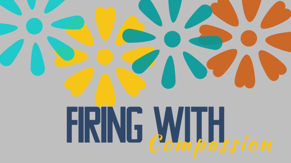 Firing with compassion icon